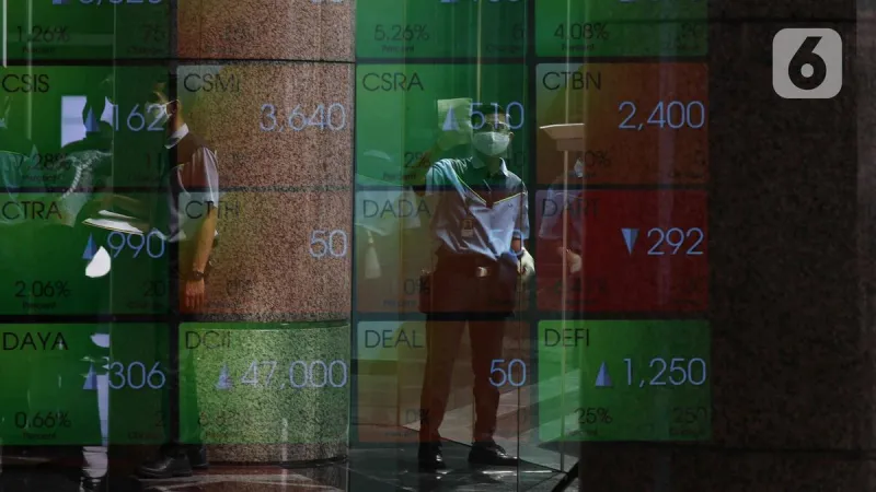 Daftar Saham Net Buy dan Sell Asing saat IHSG Melambung 7,5 Persen