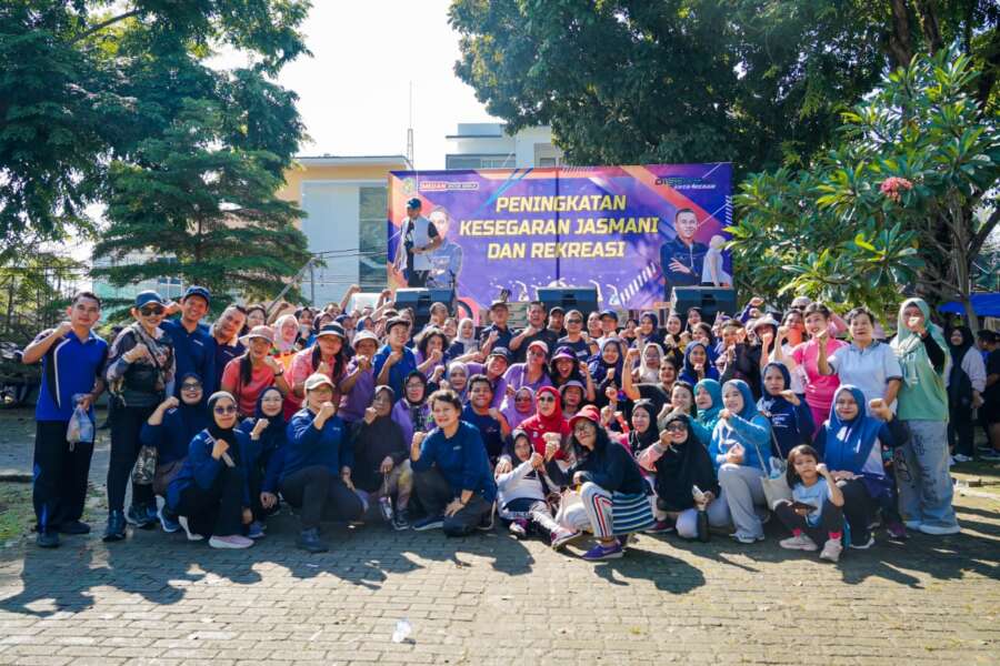 Dispora Medan Gelar Senam PKJR di Taman Gajah Mada
