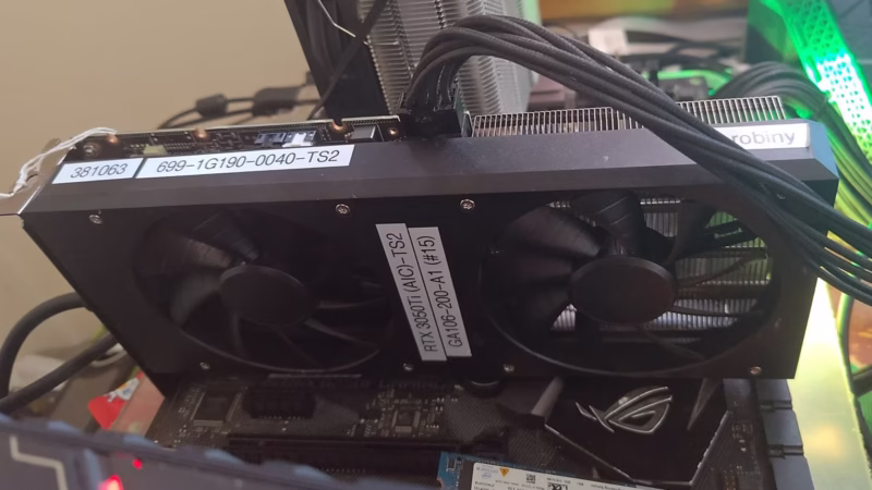 GPU RTX 3050 Ti Mendadak Beredar di Internet, Sempat Disembunyikan NVIDIA?