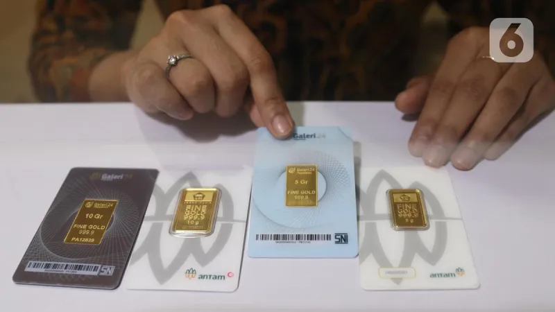Harga Emas Antam 11 Juni 2026 Turun Rp 24 Ribu, Cek Rincian di Sini