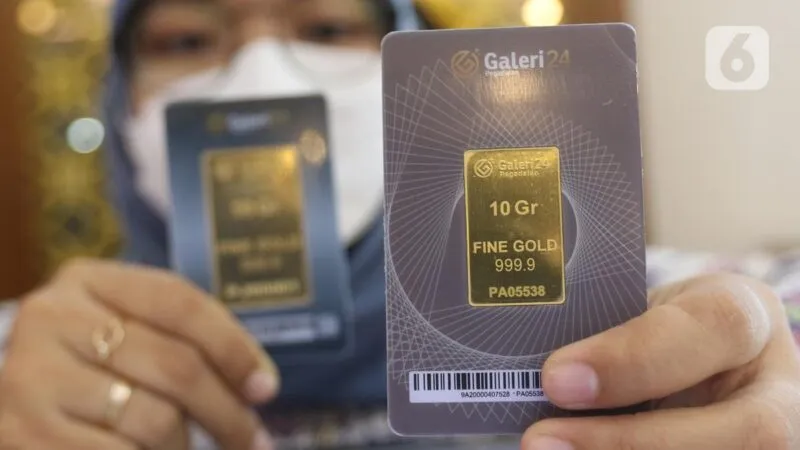Harga Emas Antam Hari Ini: UBS, Antam, Galeri24 Kompak Stagnan