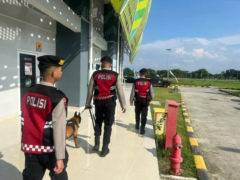 Unit Polsatwa K-9 Polda Sumut Perkuat Pengamanan ASEAN U-19 Boys Championship 2026 di Deli Serdang
